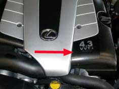 Lexus IS-F 200 engine number Appearance 
