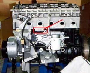 Land Rover Engine number Location Td 5 engine