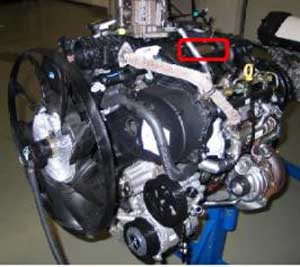 Jaguar 2,7 litre V6 Diesel engine