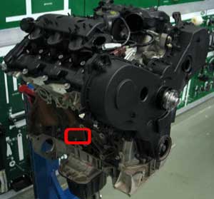 2,7 litre V6 Diesel engine 