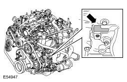 Land Rover Discovery 3 Engine number Location 4,0 litre V6 Petrol engine