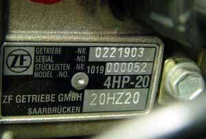 Citroen engine numbers