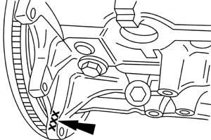 Location of the engine number for ford car