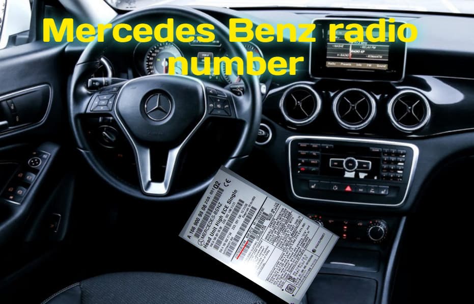 Mercedes Benz radio number