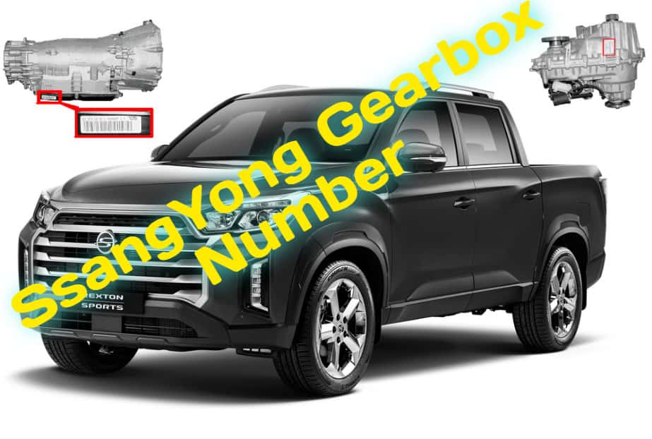 SsangYong Gearbox Number