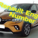Renault Engine Number