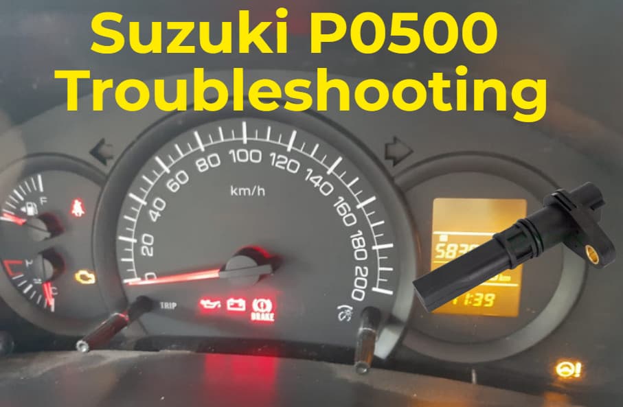 Suzuki P0500 Troubleshooting