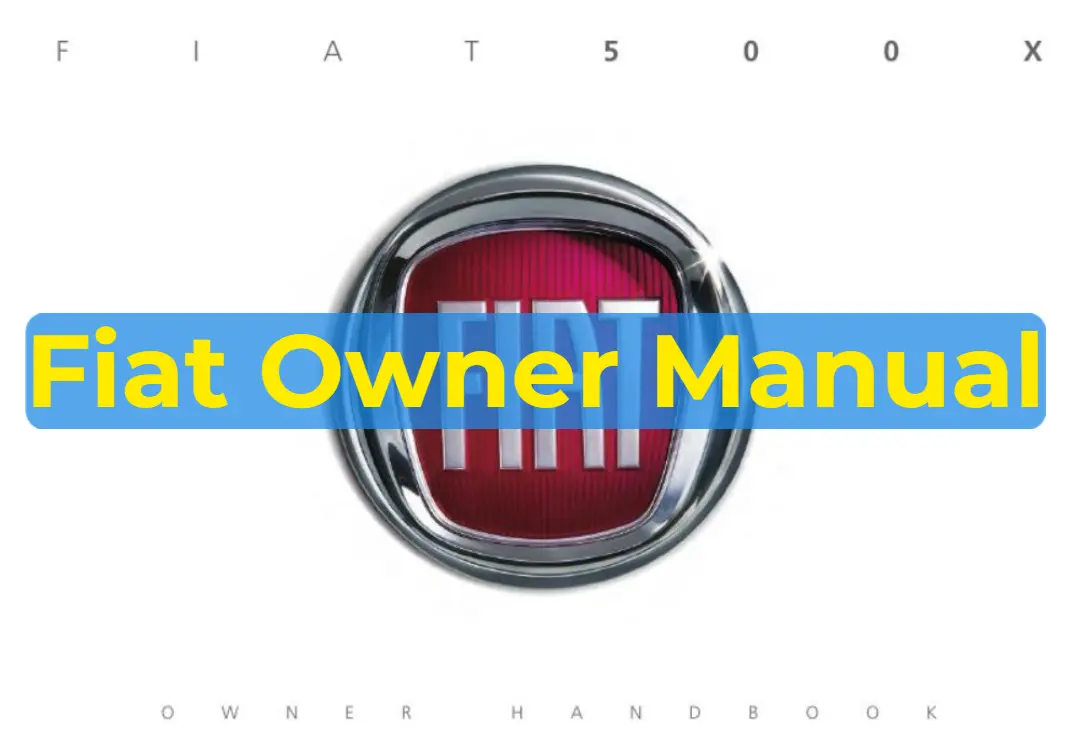 Fiat Owner Manual